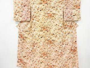 アンティーク　茶屋辻模様着物